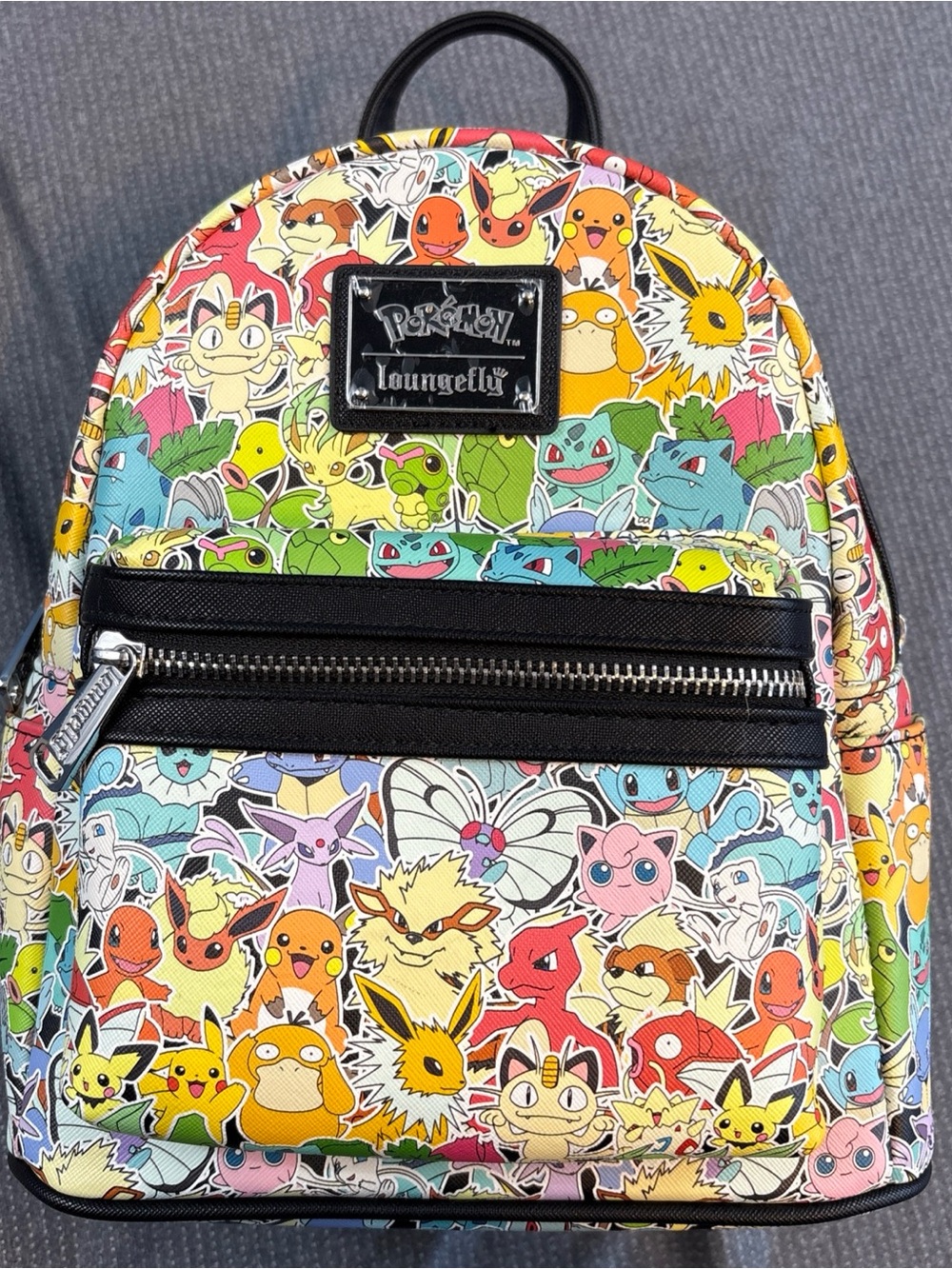 Loungefly Multicolor Pokémon Character Mini Backpack
